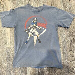 Vintage 2002 Naruto Anime Sasuke Shonen Jump Sasuke Graphic T-Shirt Youth XL